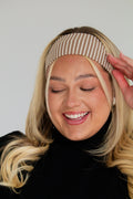 Soft Striped Stretchy Headband