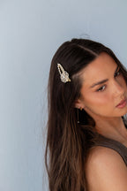 Gardenia Pearl Clip