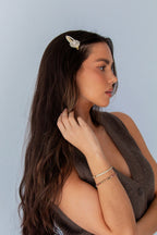Gardenia Pearl Clip