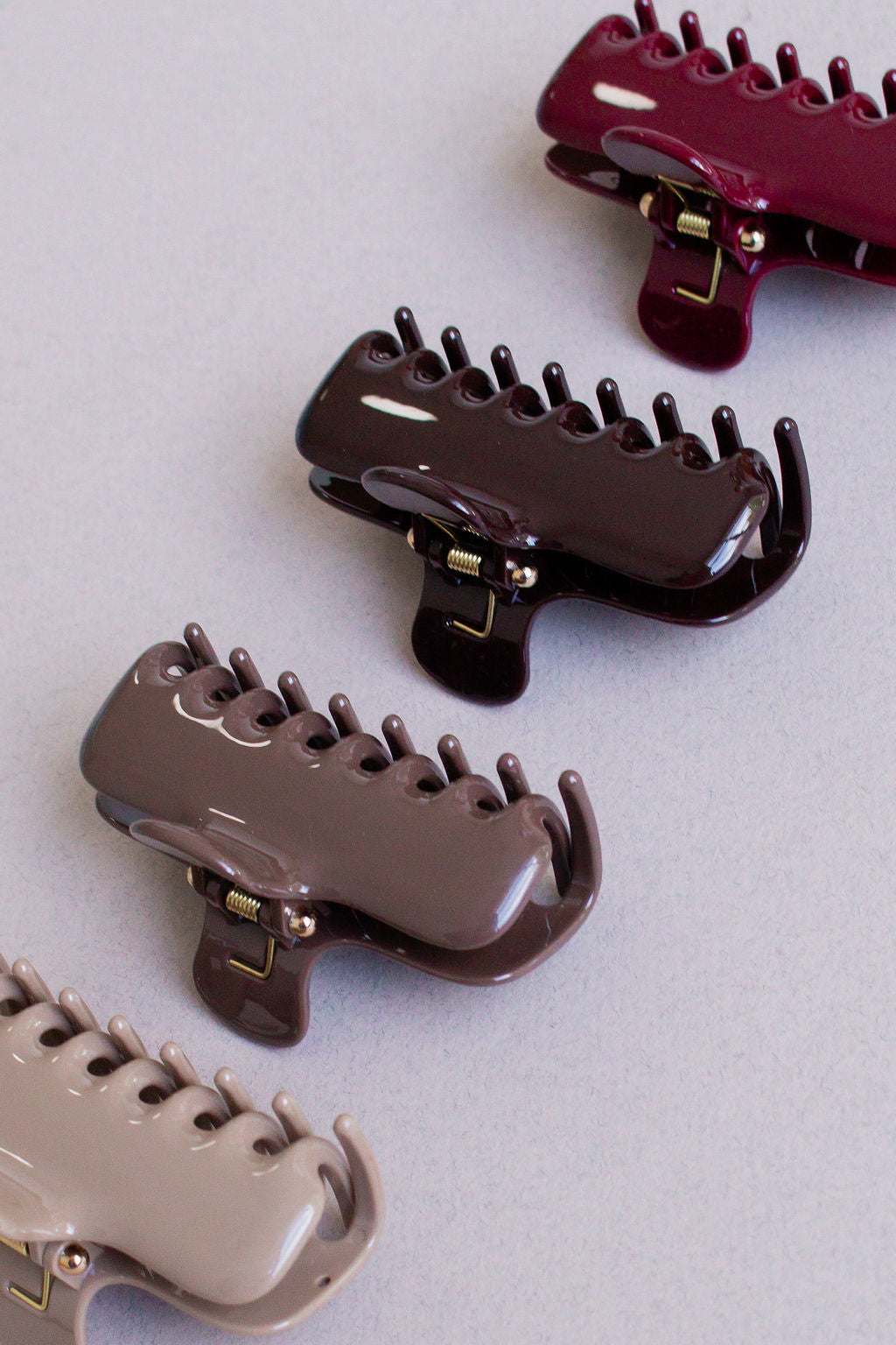 Resin Rectangle Claw Clip