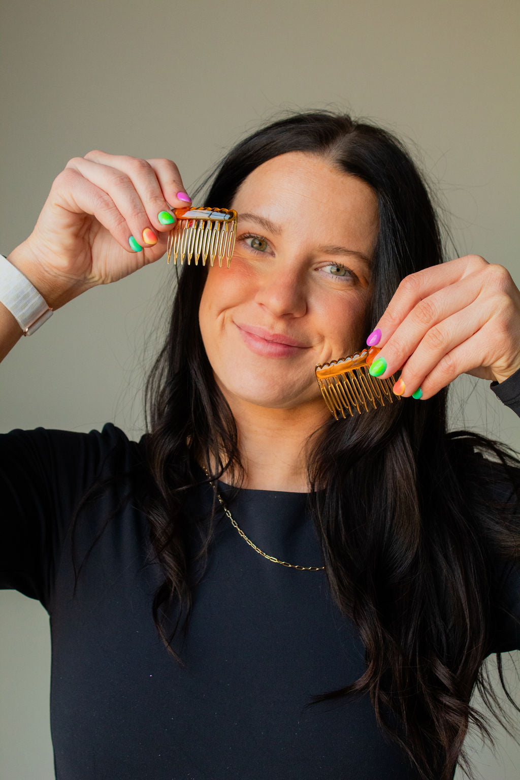 Mini Hair Comb 2-Pack