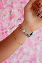 Silver Charm Watch Band