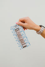 Tan Gingham Scrunchie Watch Band