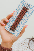 Flecked Mocha Scrunchie Watch Band