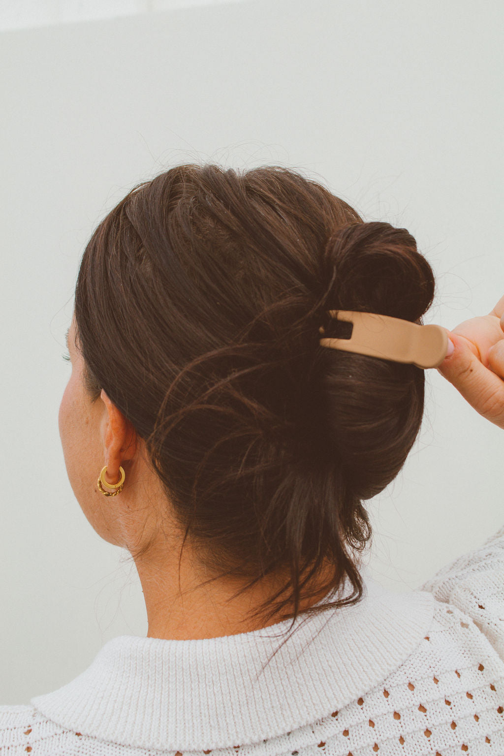 Skinny Ponytail Claw Clip