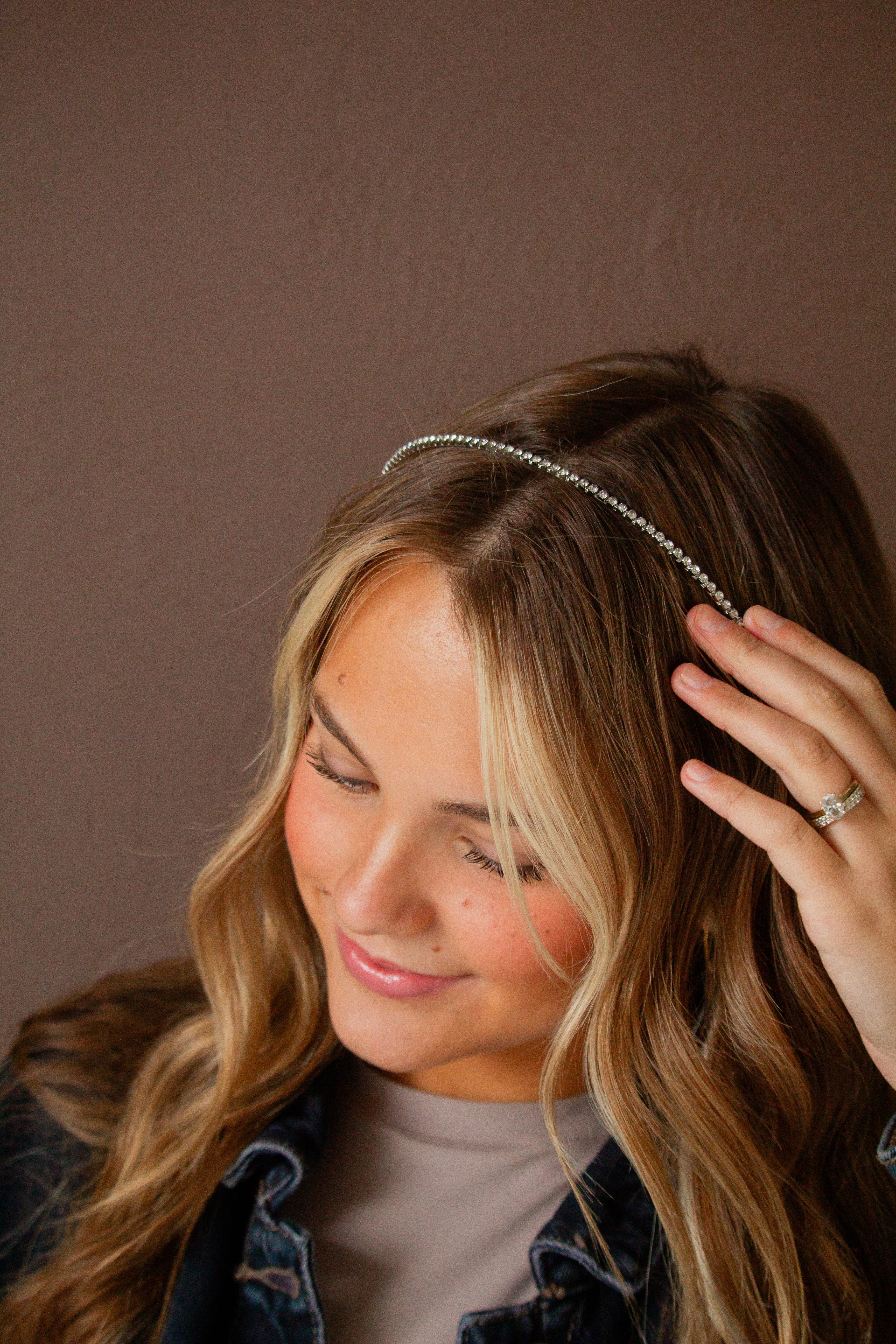 Diamond Studded Headband