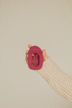 Circle Cutout Flat Claw Clip