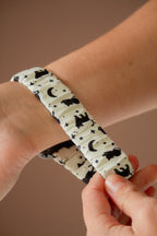 Black Cat Scrunchie Watch Band