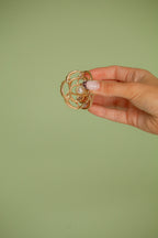 Rose Pearl Claw Clip