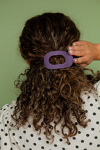 Circle Cutout Flat Claw Clip