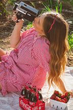 Squiggly Polka Dot Headband