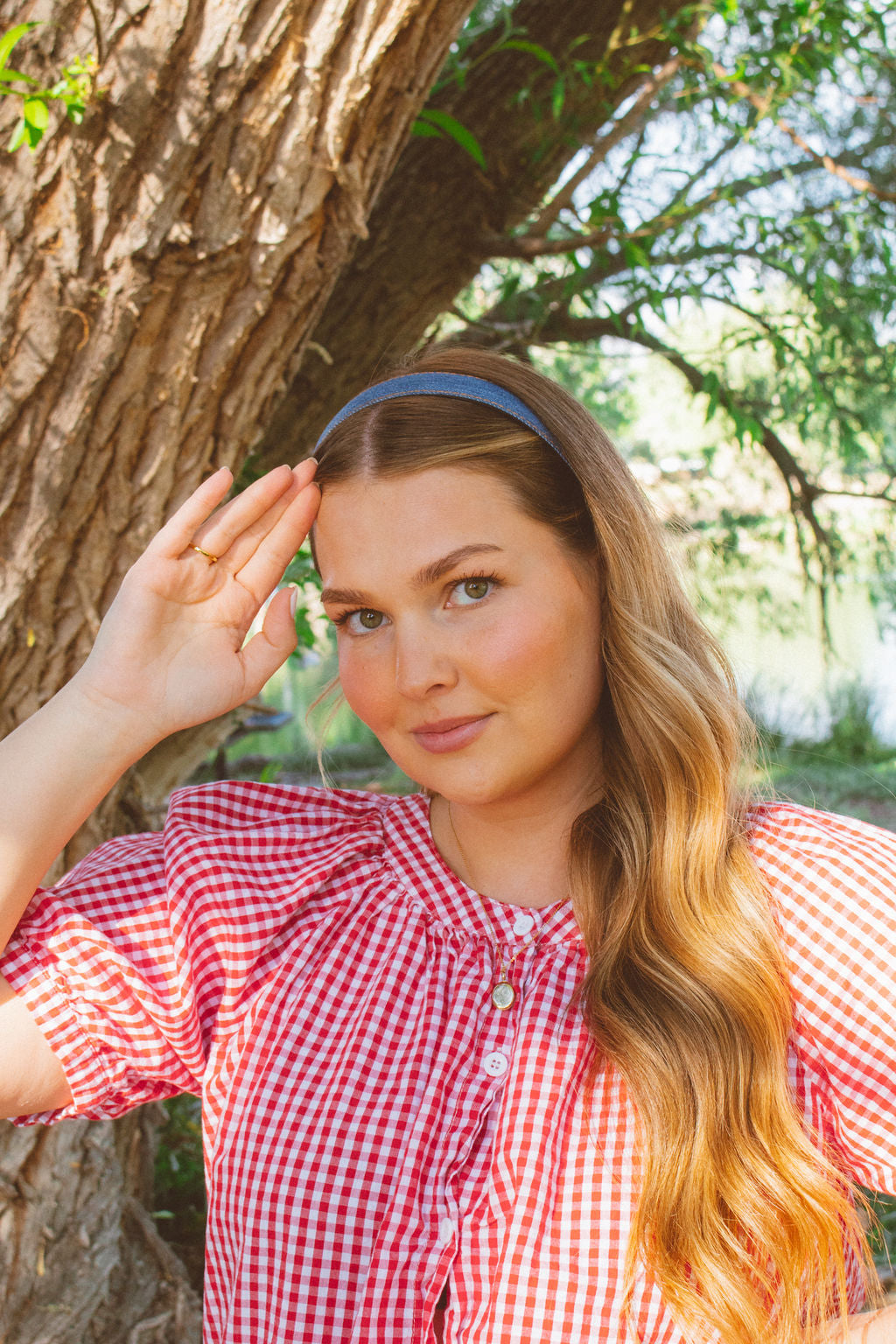 Indigo Denim Headband