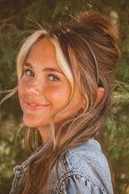 Thin Leather Headband