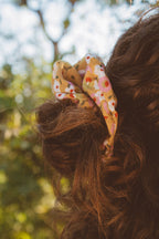 Autumnal Floral Oversized Scrunchie