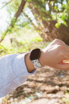 Navy Floral Apple Watch Band