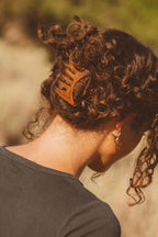 Matte Pronged Flat Claw Clip