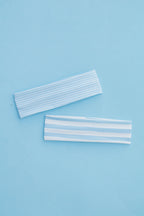 Blue Stripes Stretchy Headband