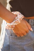 Fall Floral Oversized Scrunchie
