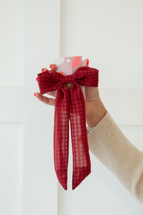 Brynley Bow Barrette