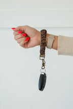 Spotted Leopard Keychain