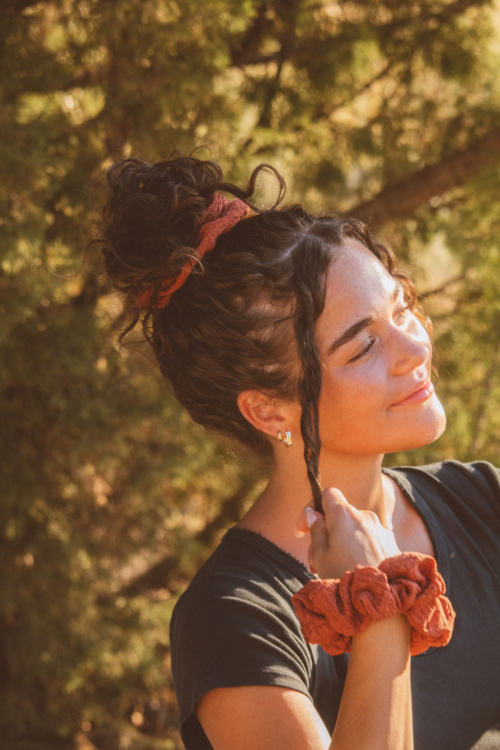 Terracotta Oversized 2.0 Scrunchie