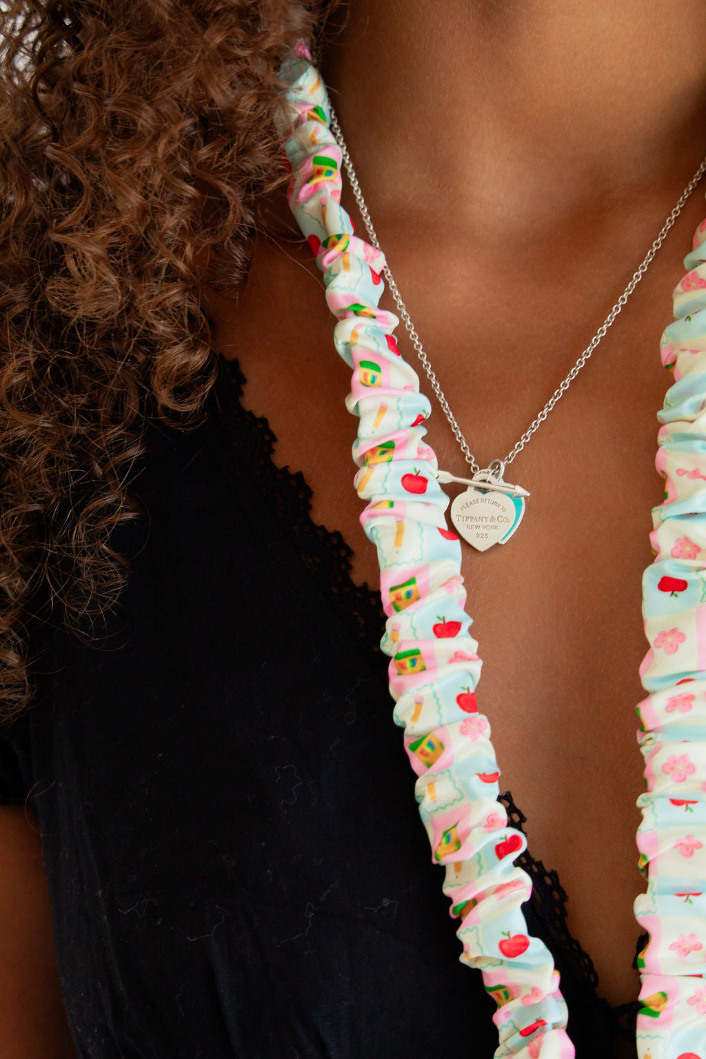 For The Teacher's Gingham Lanyard