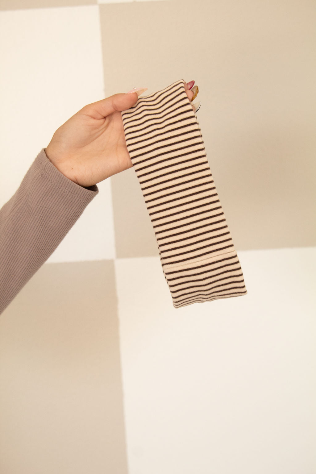Soft Striped Stretchy Headband