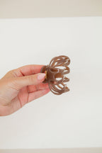 Neutral Octopus Claw Clip