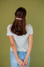 Oblong Oval Barrette