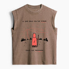 If God Gave You The Vision Christian Women's Washed Tank Top