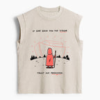 If God Gave You The Vision Christian Women's Washed Tank Top