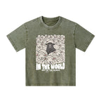 In The World Not Of The World Kid Washed T-Shirt
