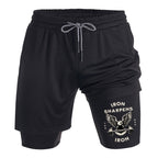 Iron Sharpens Christian Performance Shorts