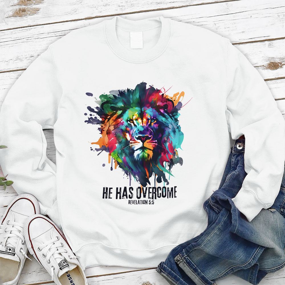 Isaiah 41:10 Bible Christian Lion Sweatshirt