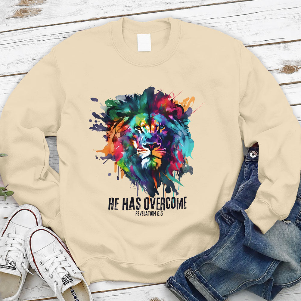 Isaiah 41:10 Bible Christian Lion Sweatshirt