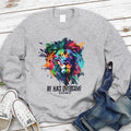 Isaiah 41:10 Bible Christian Lion Sweatshirt