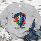 Isaiah 41:10 Bible Christian Lion Sweatshirt