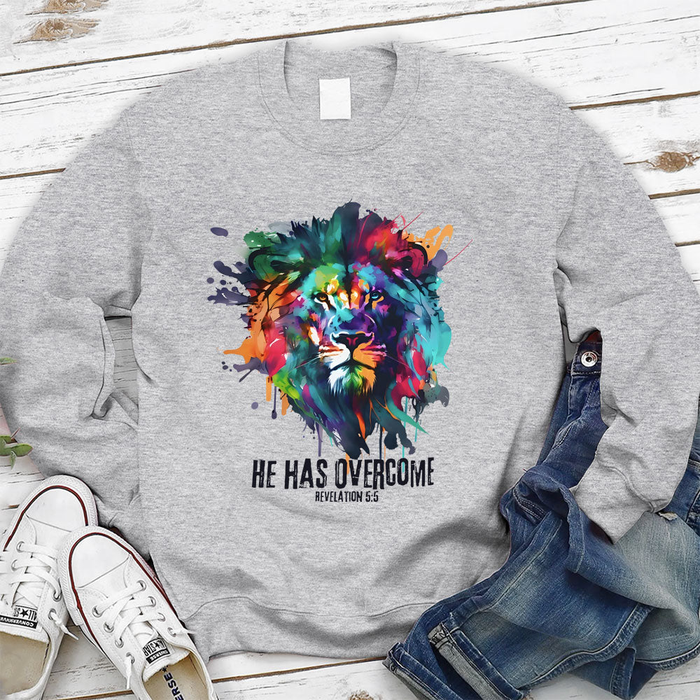 Isaiah 41:10 Bible Christian Lion Sweatshirt
