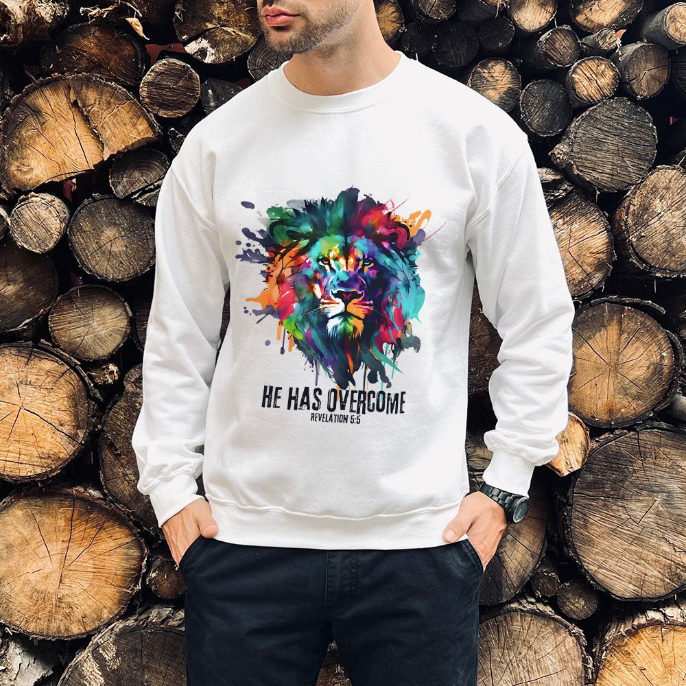 Isaiah 41:10 Bible Christian Lion Sweatshirt