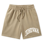 JEHOVAH Christian Washed Shorts