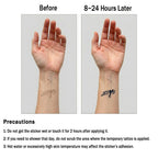 Jesus 12pcs Christian Temporary Tattoos