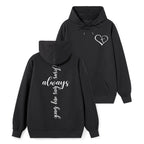 Jesus Always Has My Back Christian Hoodie