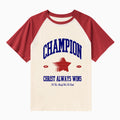 Jesus Christ Always Win Christian Raglan Sleeve T-Shirt