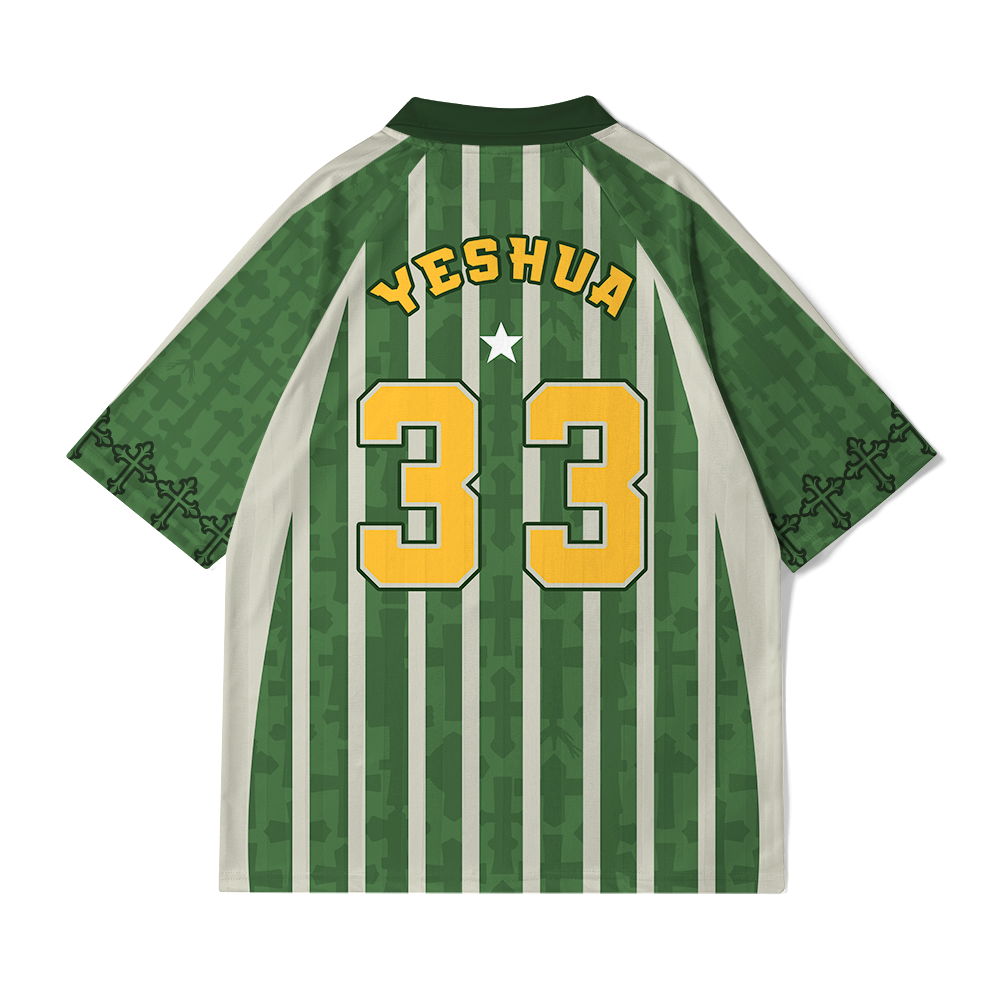 Jesus Christ Christian Collar Jersey