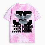 Jesus Christ Christian Heavy Cotton Tie Dye T-Shirt