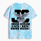 Jesus Christ Christian Heavy Cotton Tie Dye T-Shirt