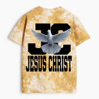 Jesus Christ Christian Heavy Cotton Tie Dye T-Shirt