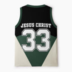 Jesus Christ Christian Mesh Jersey Tank Top