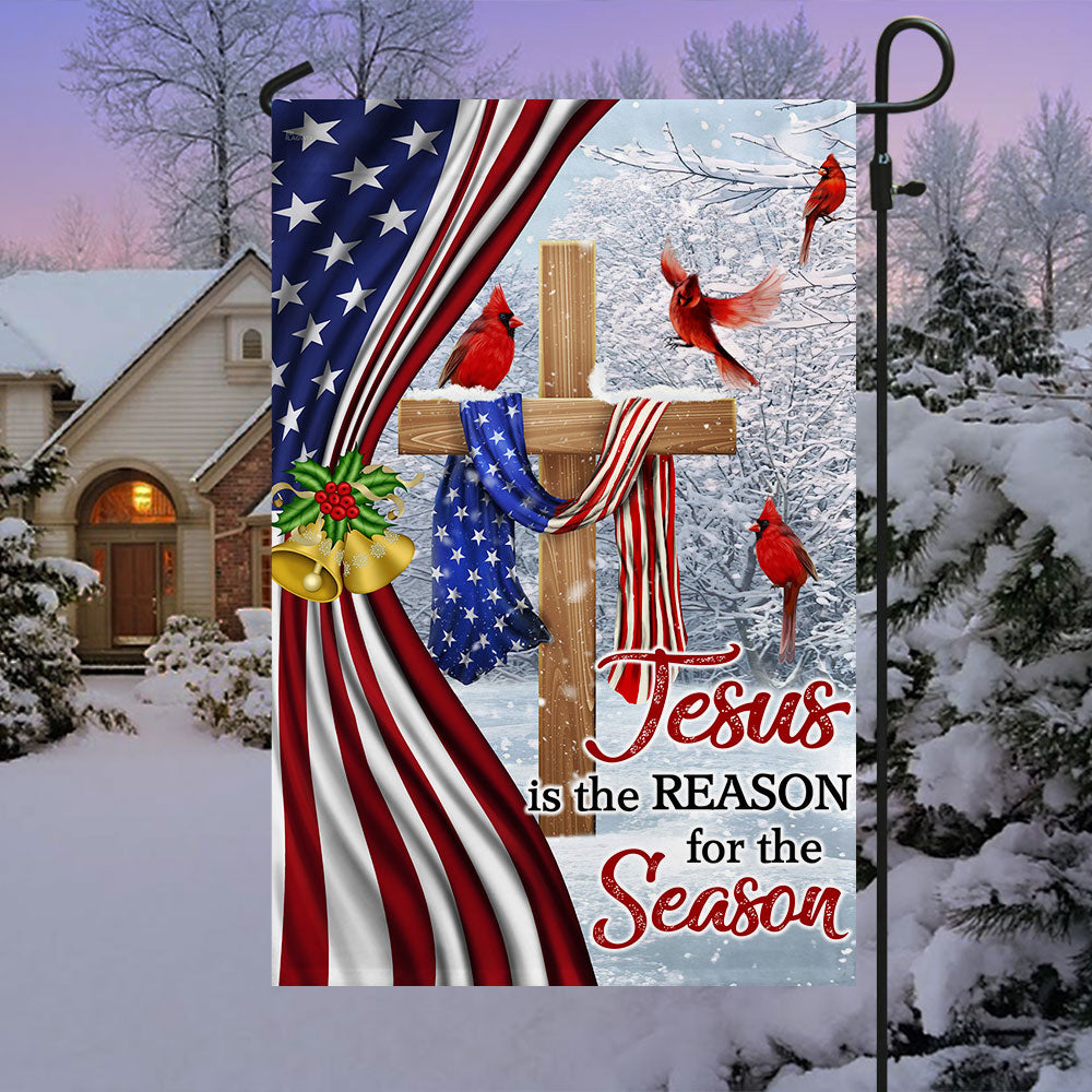 Jesus Christ Cross Christian Flag
