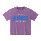 Jesus Christ He Is Risen Christian Kid Washed T-Shirt